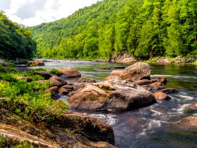 Hudson River Gorge Boulders