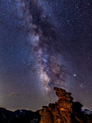 Rock Cut Milky Way