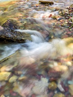 Colorful River Rocks