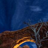 Night Sky over North WIndow Arch