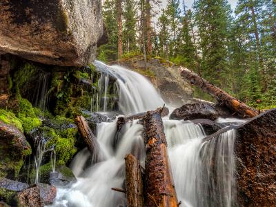 Calypso Cascades in WIld Basin Calypso Cascades in WIld Basin