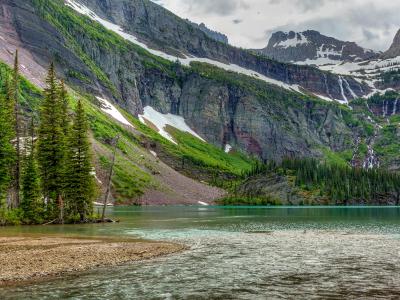 Grinnell Lake in Spring