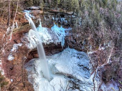 Kaaterskill Falls From Above