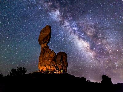 Balanced Rock Milky Way