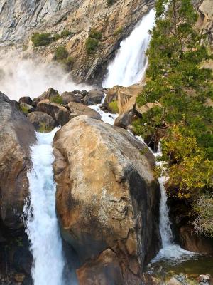 Wapama Falls Boulder