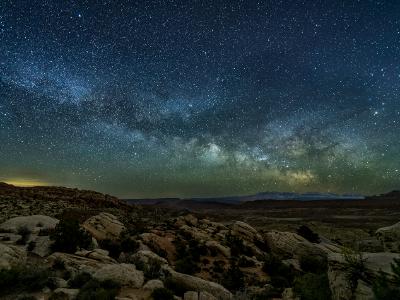 Salt Valley Overlook Milky Way